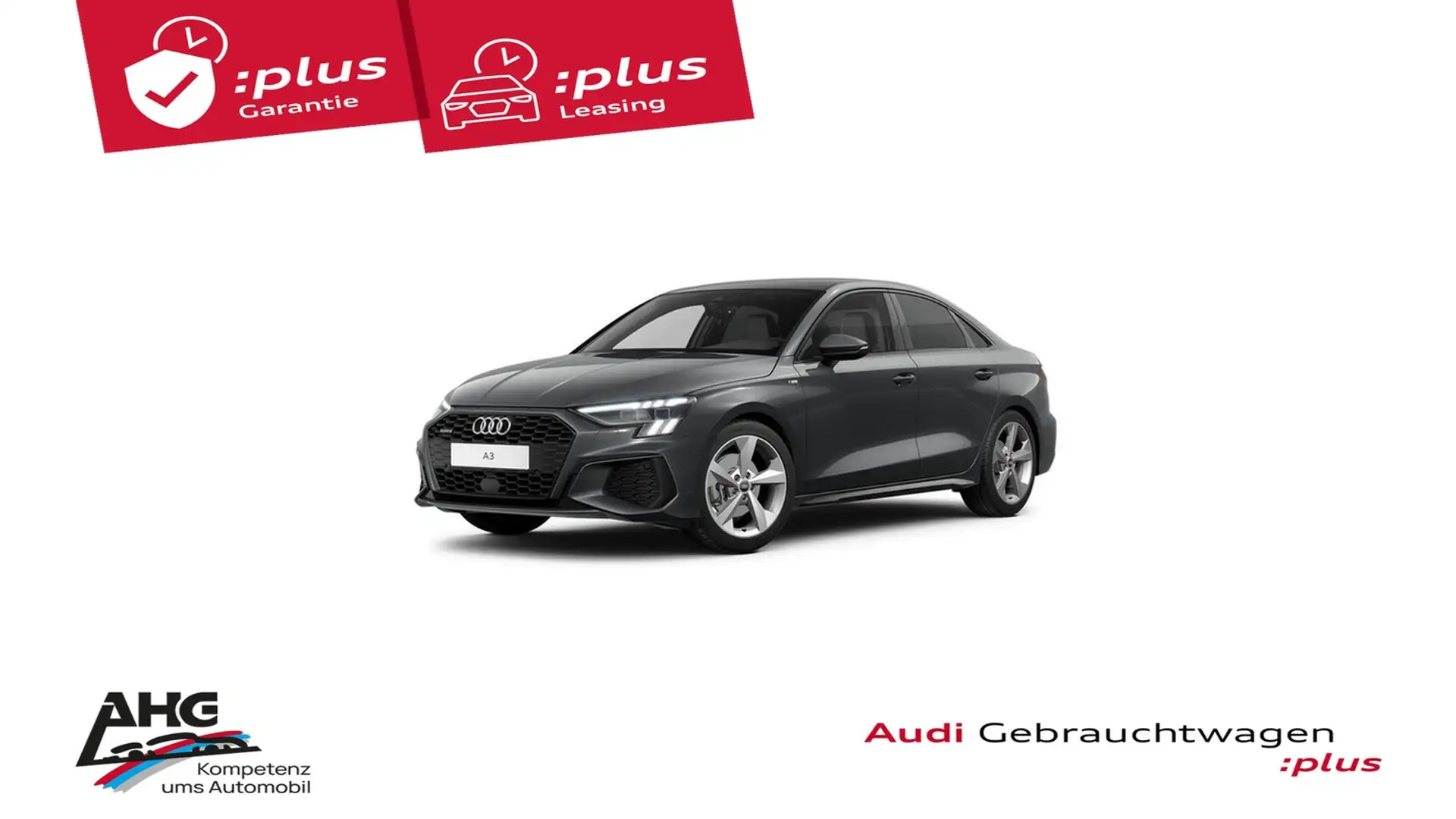 Audi A3 Limousine S line 40 TFSI quattro Grau - 1