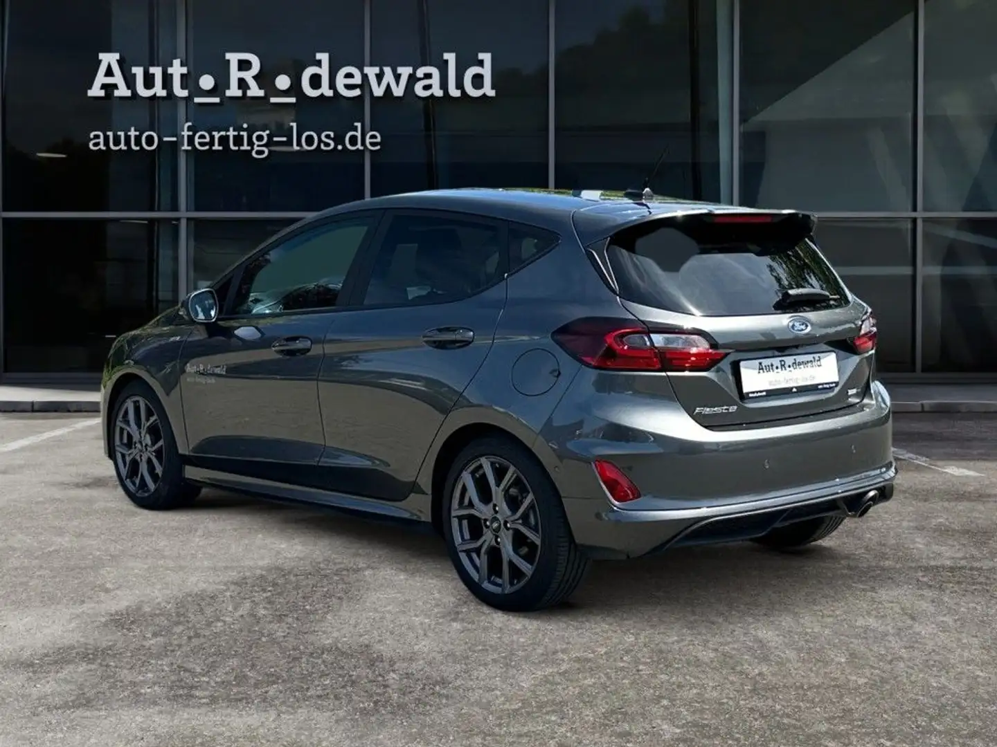 Ford Fiesta 1.0 EcoBoost Hybrid S&S Aut. ST-LINE X Gris - 2