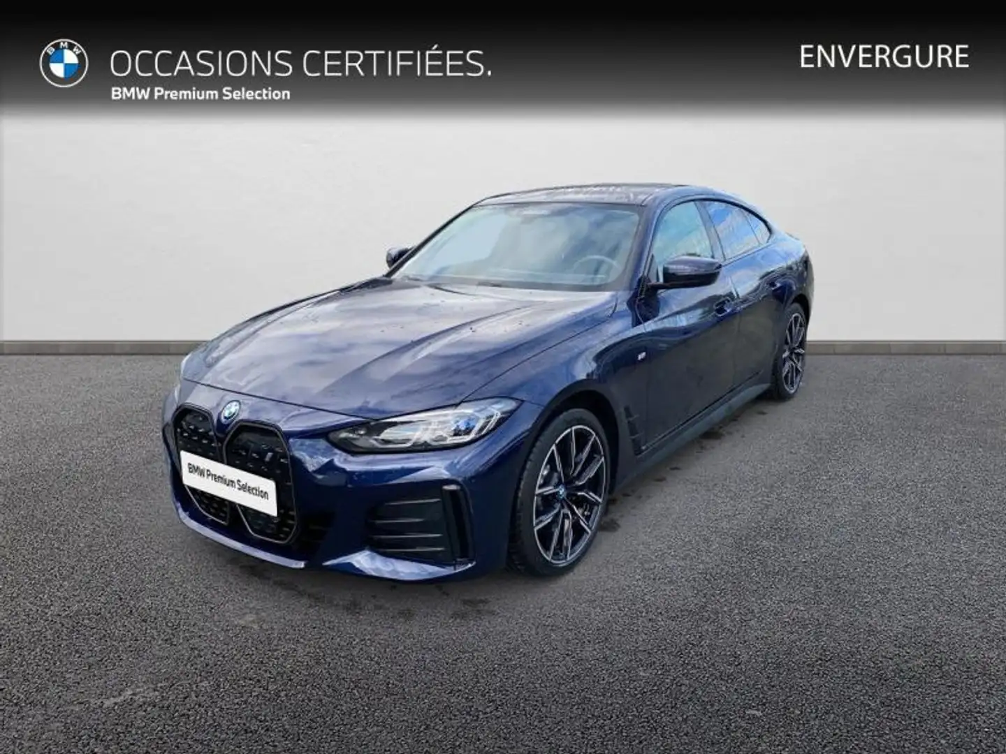 BMW i4 eDrive40 340ch M Sport Bleu - 1