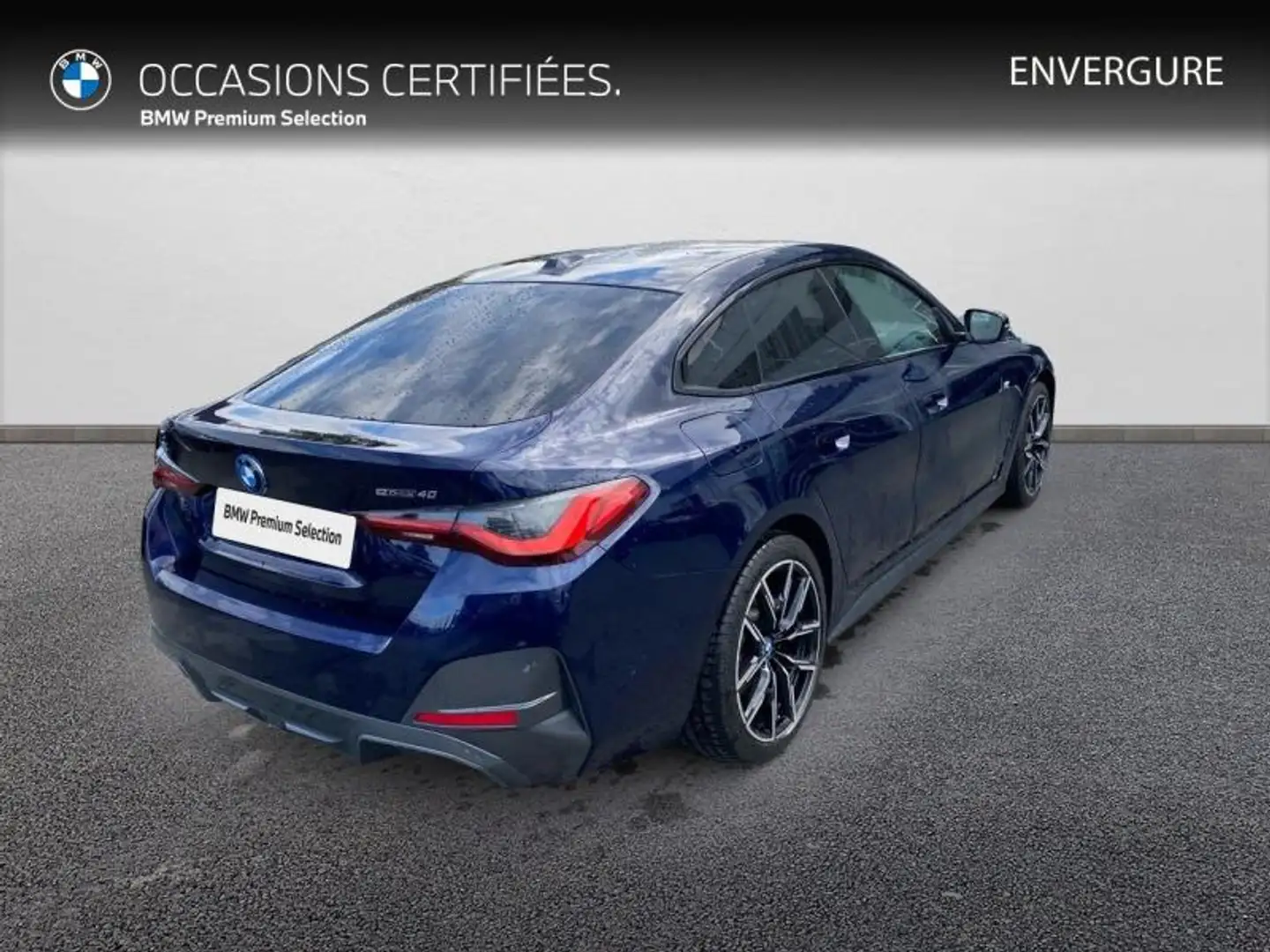 BMW i4 eDrive40 340ch M Sport Bleu - 2