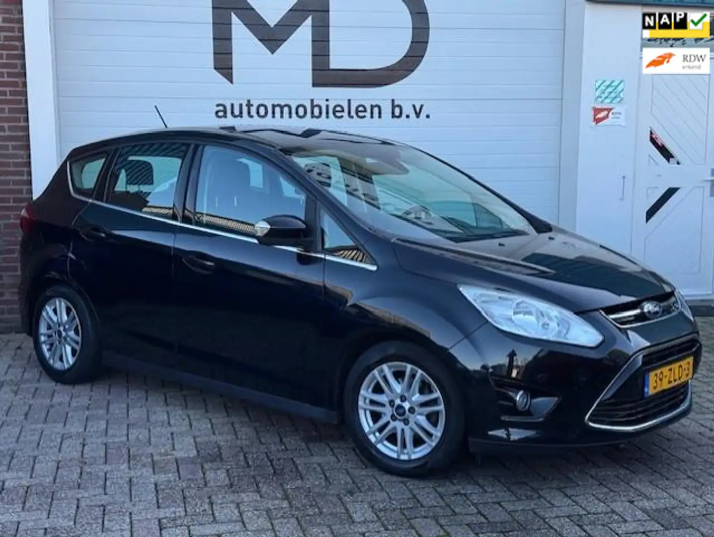 Ford C-Max 1.0 Titanium - Perfect onderhouden - 1e eigenaar Zwart - 1