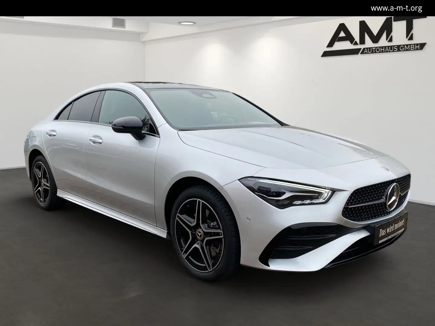 Mercedes-Benz CLA 250 e AMG Premium+Pano+AHK+Night+Keyless+RFK Silber - 2