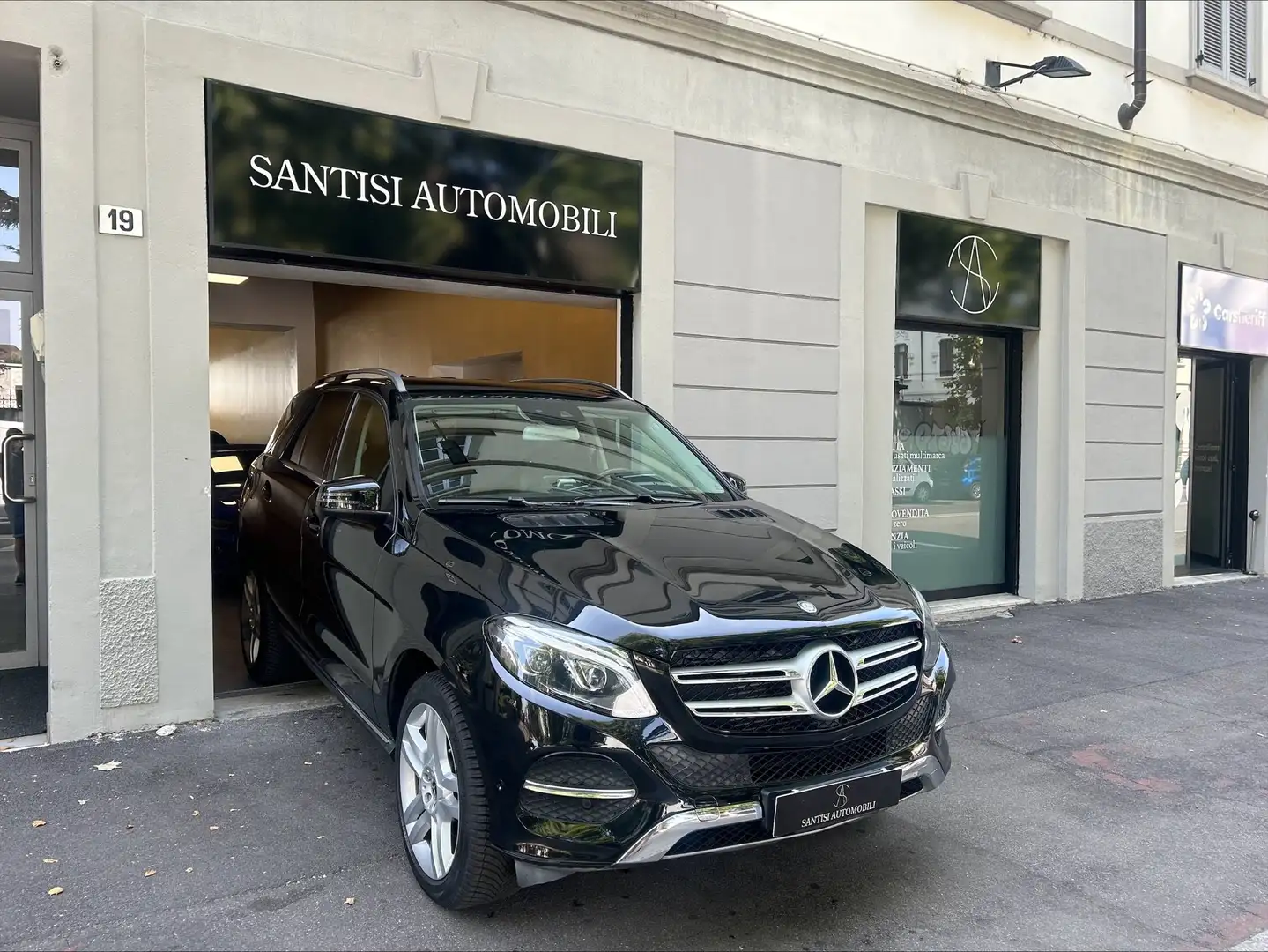 Mercedes-Benz GLE 350 d Premium Plus 4matic 79.000KM - SERVICE COMPLETO! Nero - 1