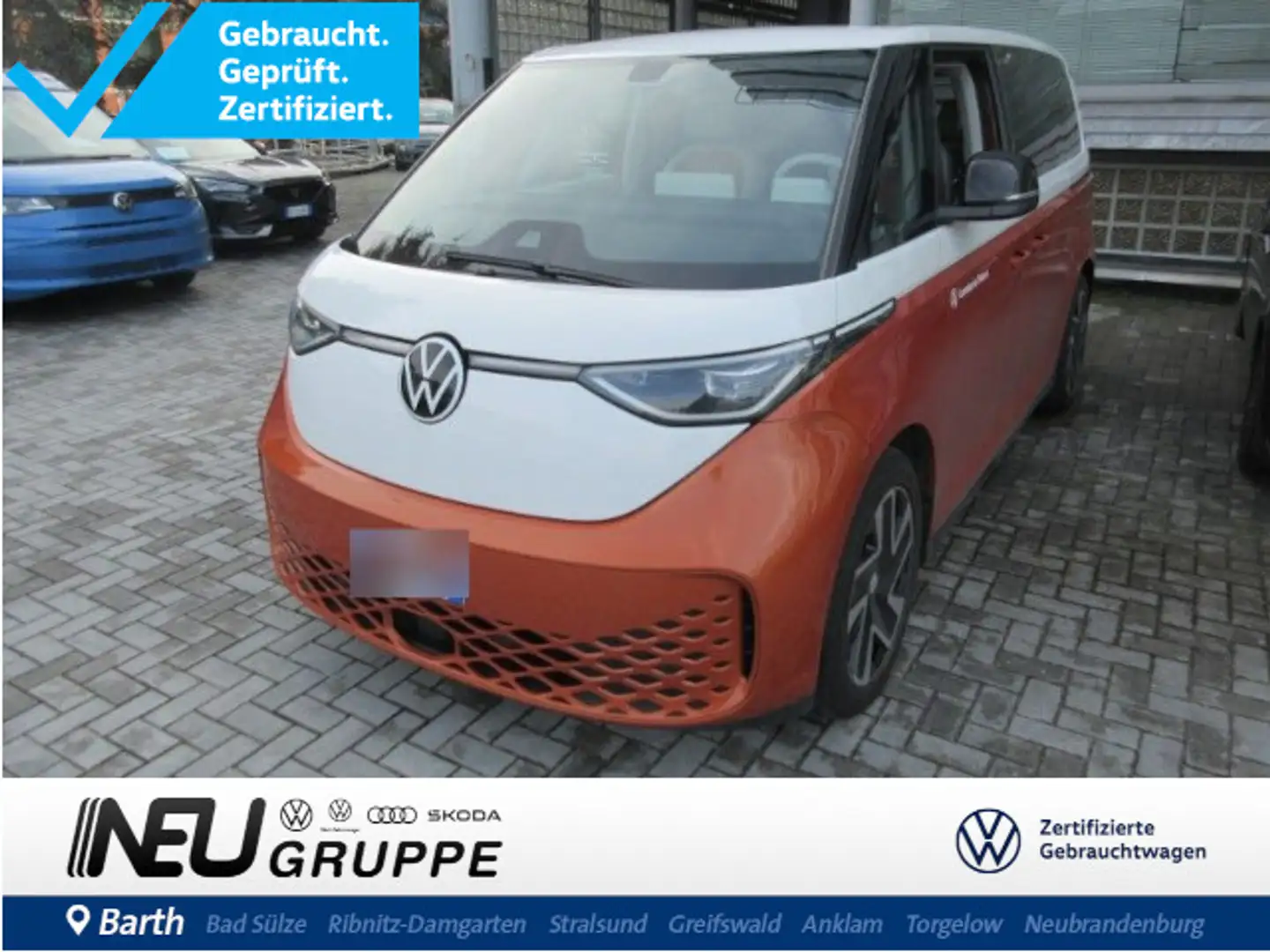 Volkswagen ID. Buzz Pro MATRIX Rfk ACC Navi u.v.m. Orange - 1