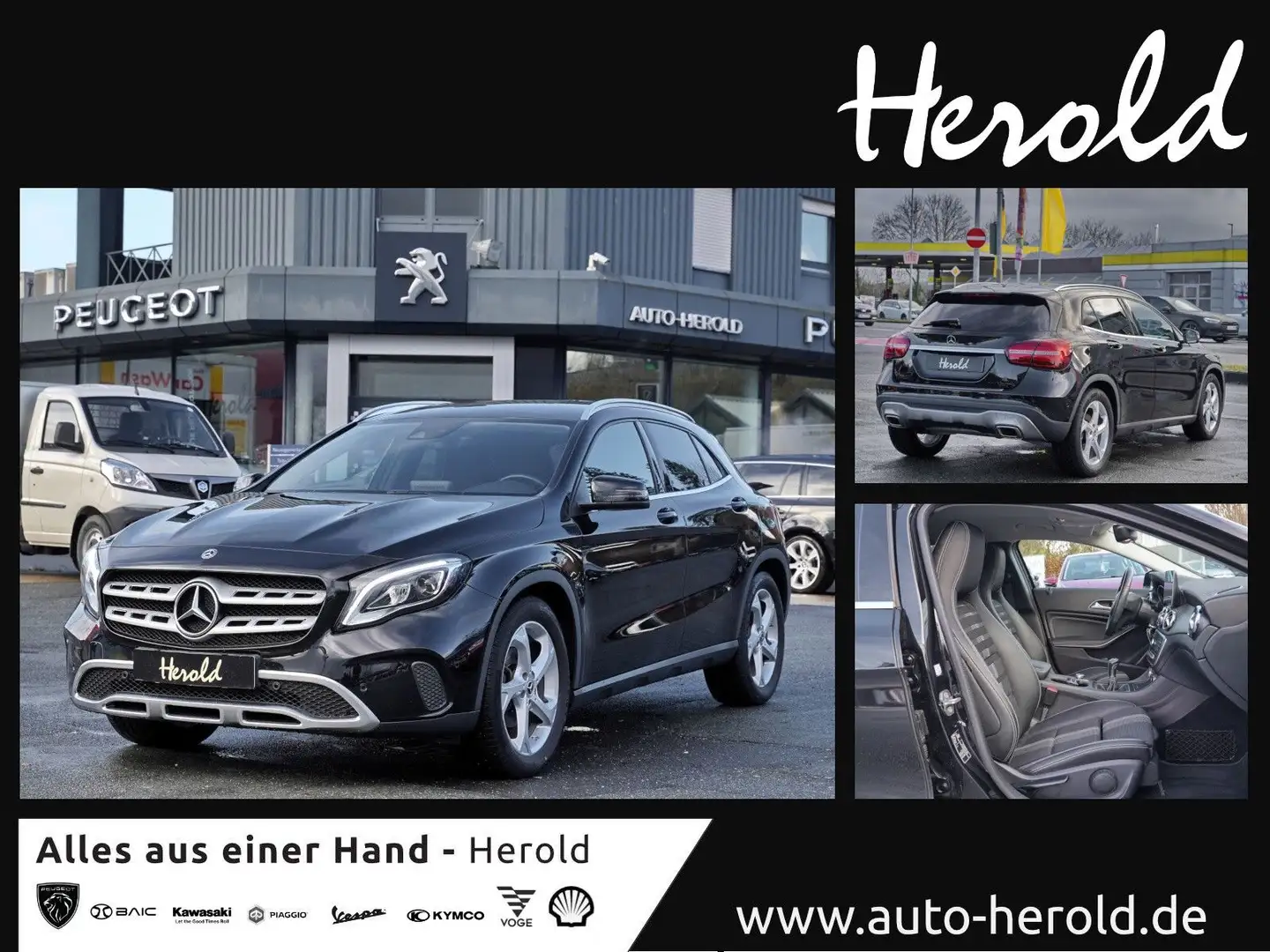 Mercedes-Benz GLA 180 .Navi,Kamera,AHK, Schwarz - 1