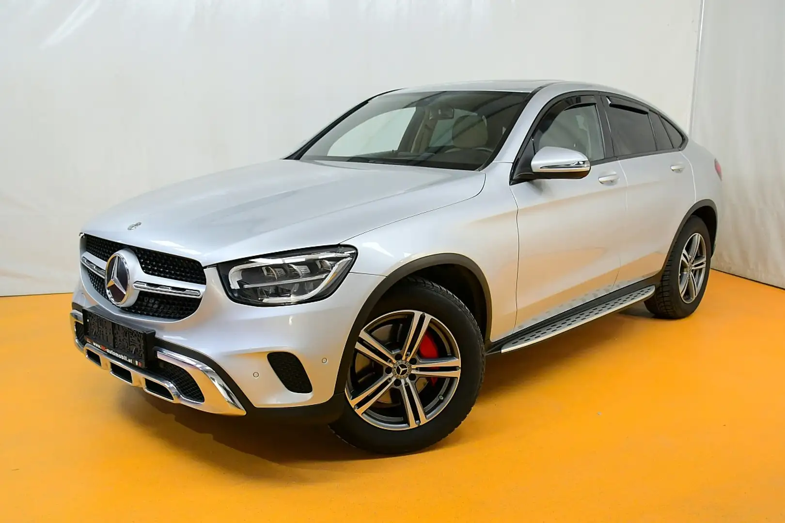 Mercedes-Benz GLC 200 d Coupé Aut. Silber - 1