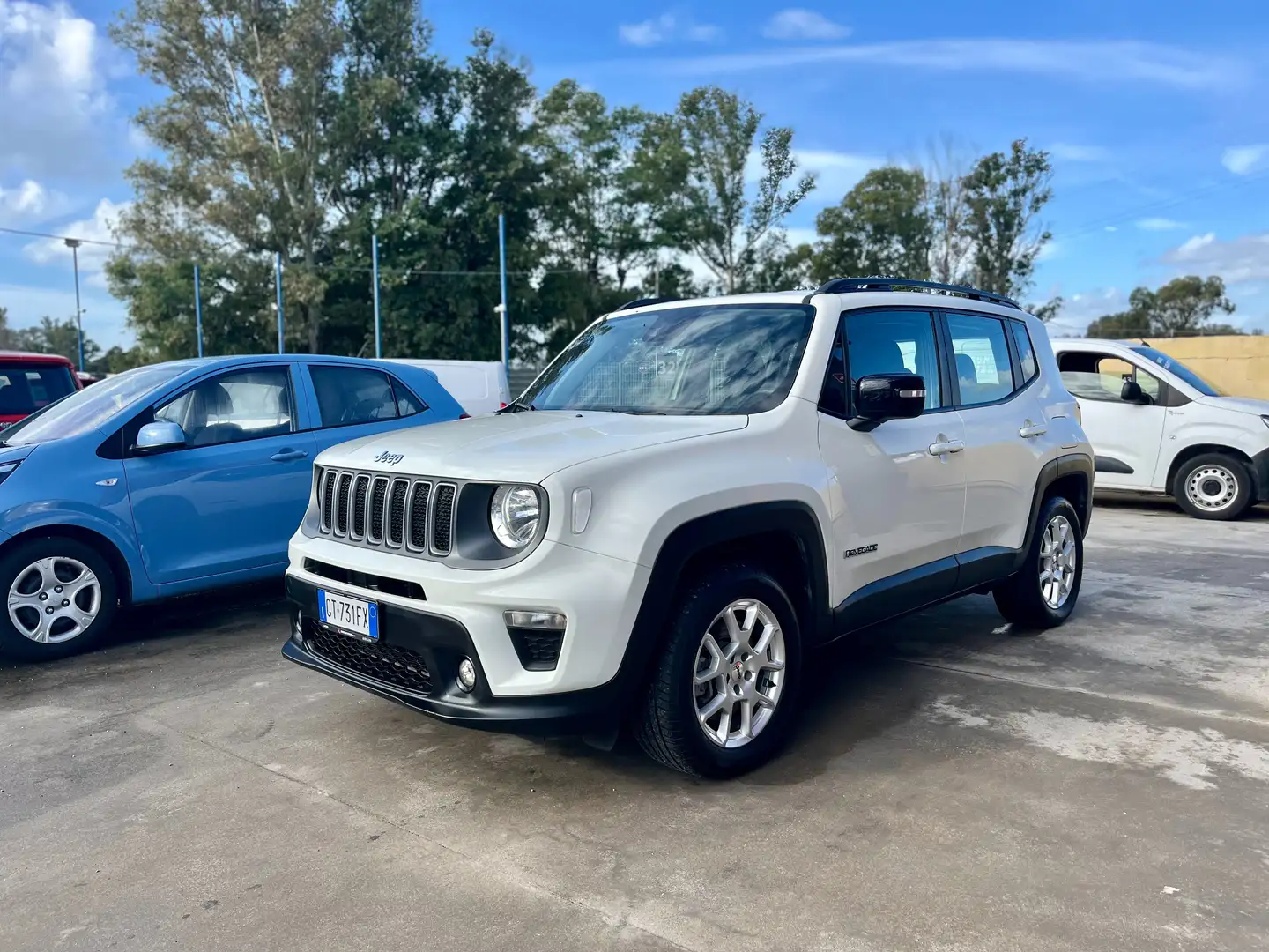Jeep Renegade 1.3 t4 phev 4xe at6 Blanc - 1