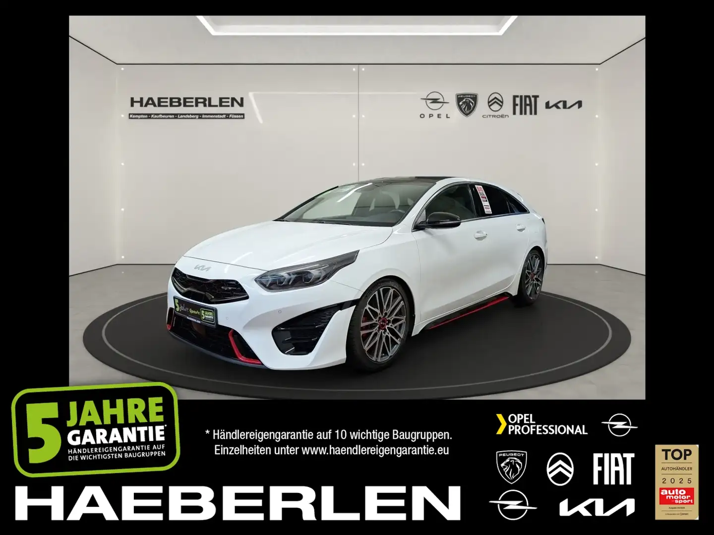 Kia ProCeed / pro_cee'd ProCeed 1.6 T-GDI GT NAVI 18'' Sitzheizung Weiß - 1