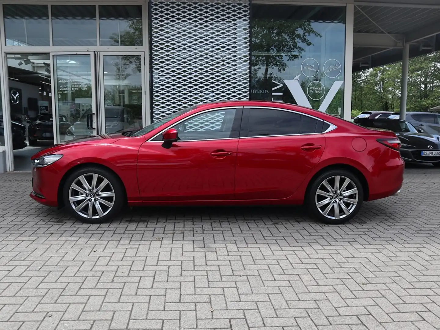 Mazda 6 L Exclusive-Line G-165 LEDER-S NAVI el.Sitzv. 360° Rojo - 2