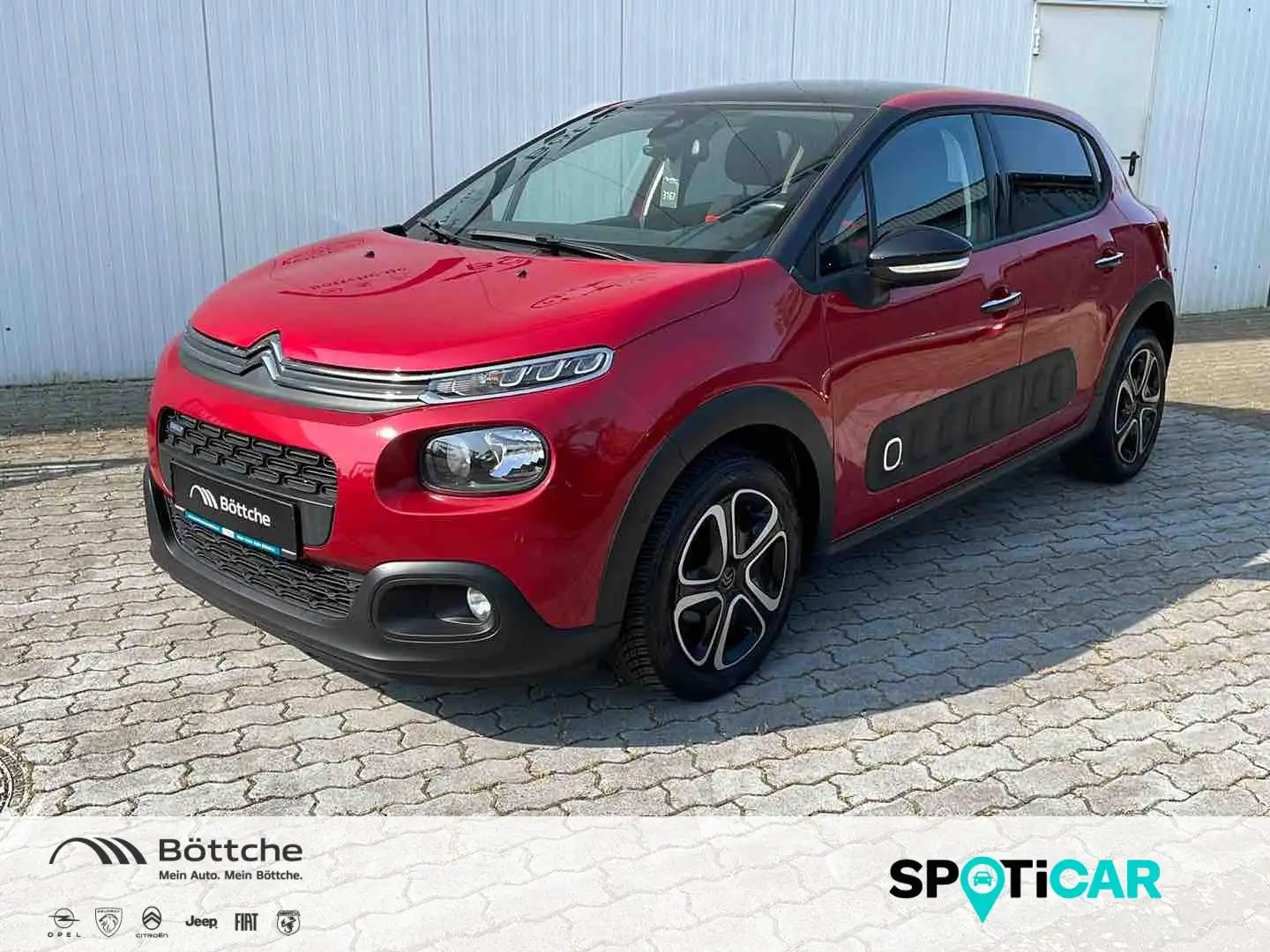 Citroen C3 1.2 12V e-THP / PureTech Rot - 1