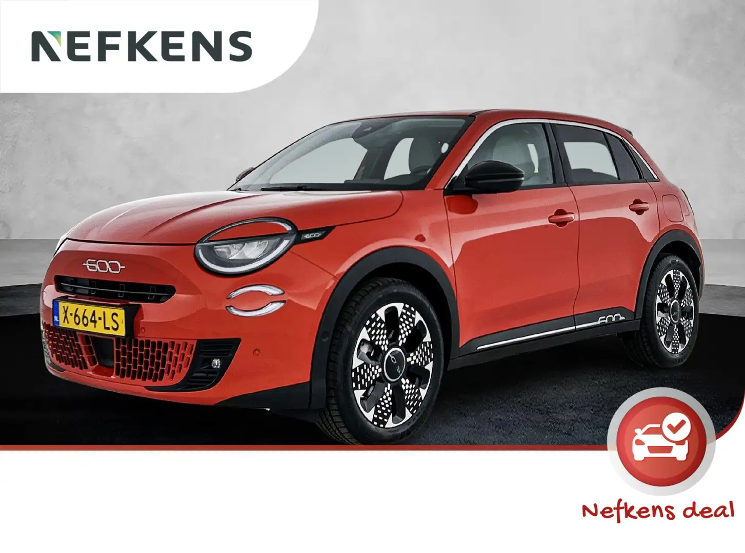 Fiat 600e EV La Prima 54 kWh 156 pk | Navigatie | Achteruitr Naranja - 1