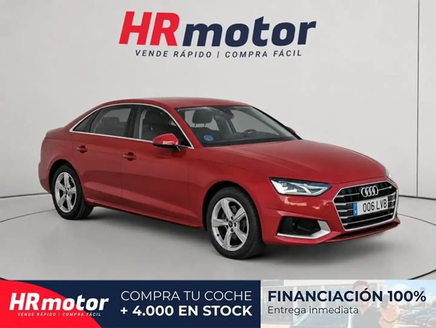 Audi A4 30 TDI Advanced S tronic 100kW Rojo - 1