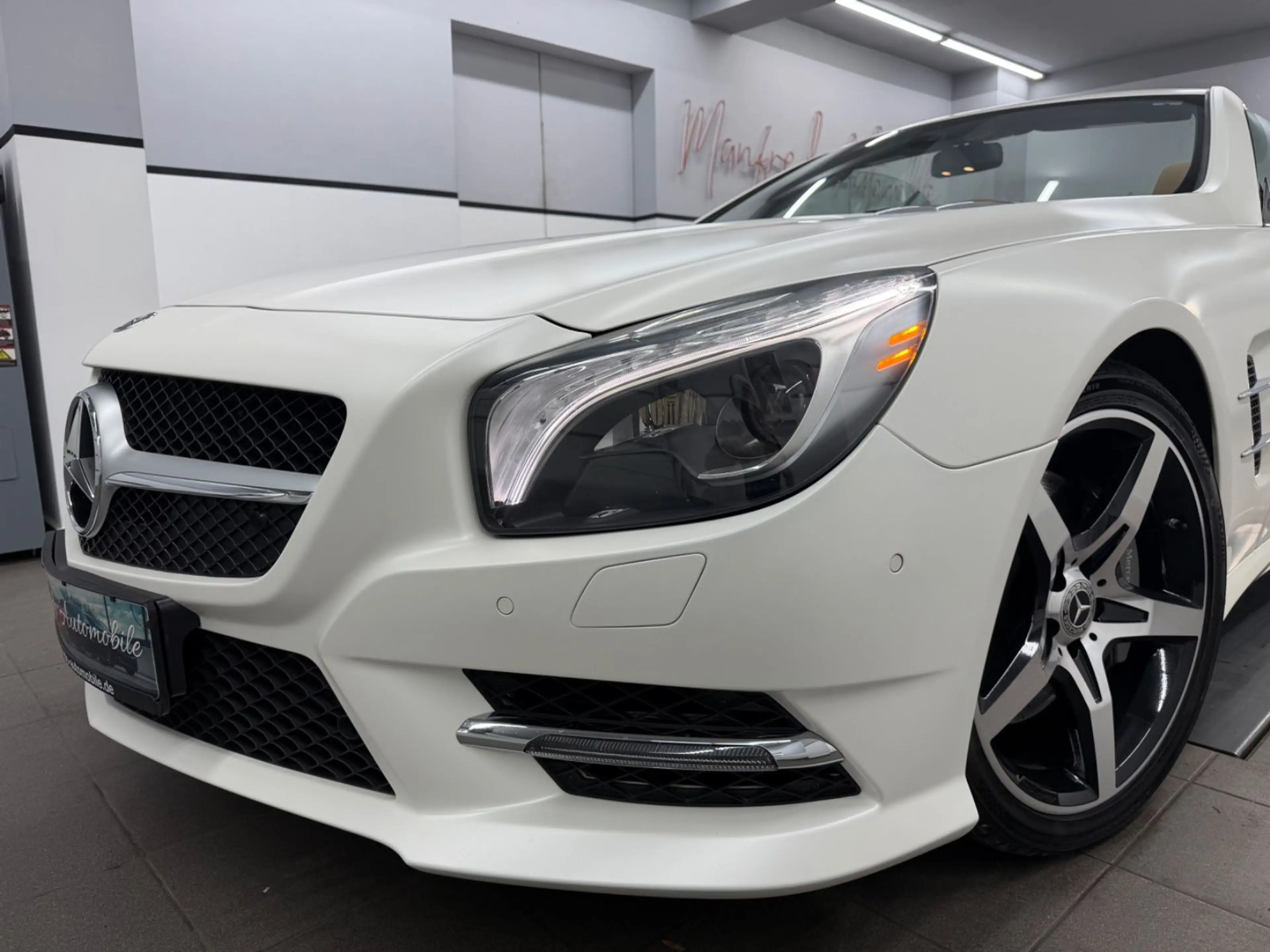 Mercedes-Benz SL 500 AMG Designo Magno Kaschmirweiss/Vollausst — photo 4