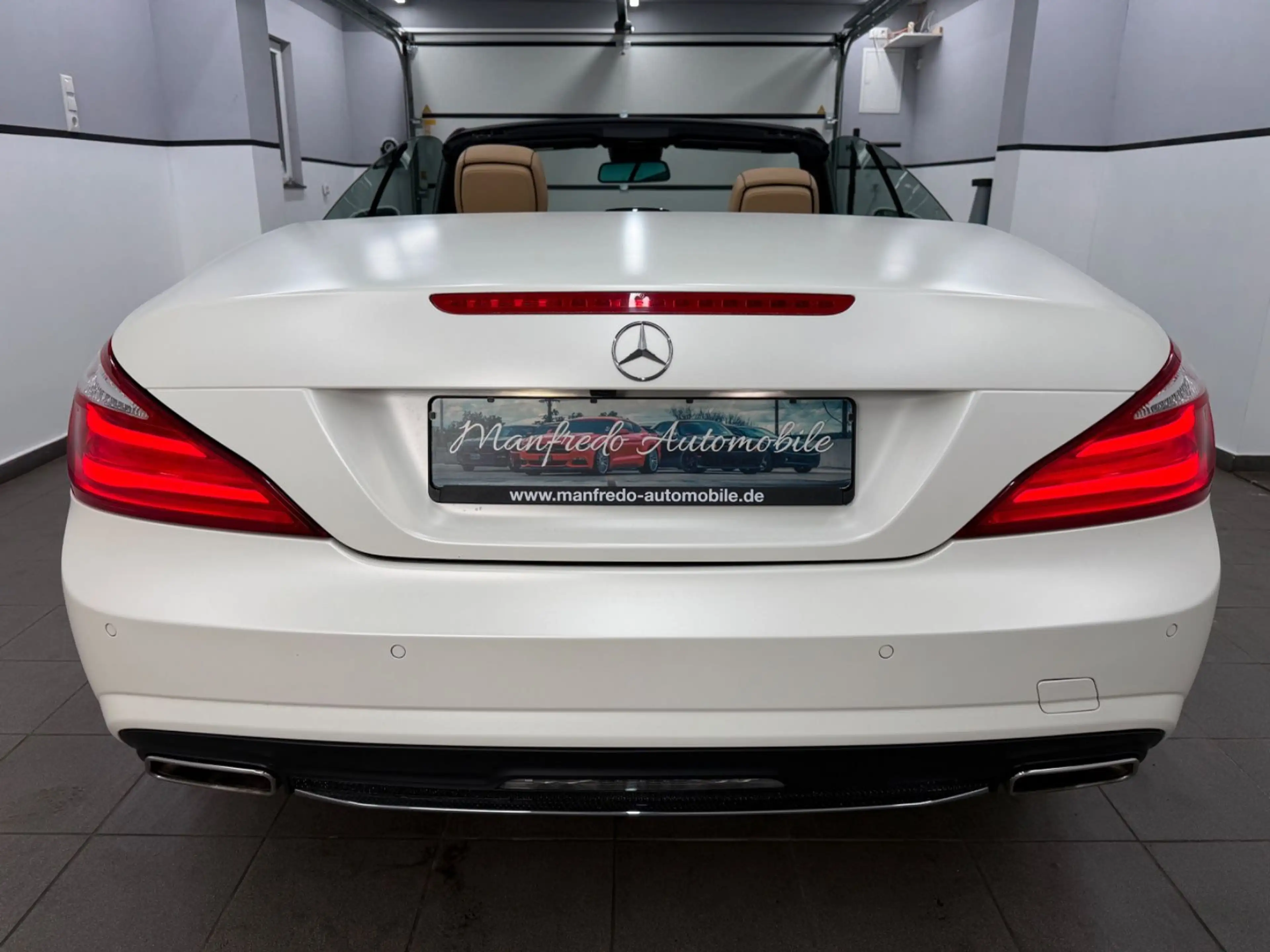 Mercedes-Benz SL 500 AMG Designo Magno Kaschmirweiss/Vollausst — photo 11