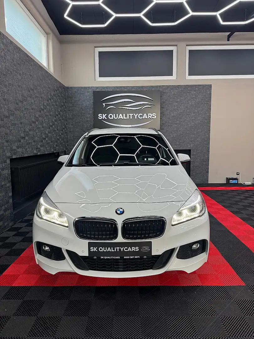 BMW 218 d Gran Tourer M Sport Aut. Blanc - 2