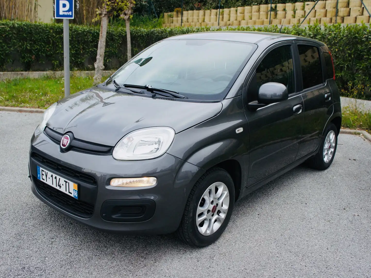 Fiat Panda 1.2 LOUNGE Gris - 2