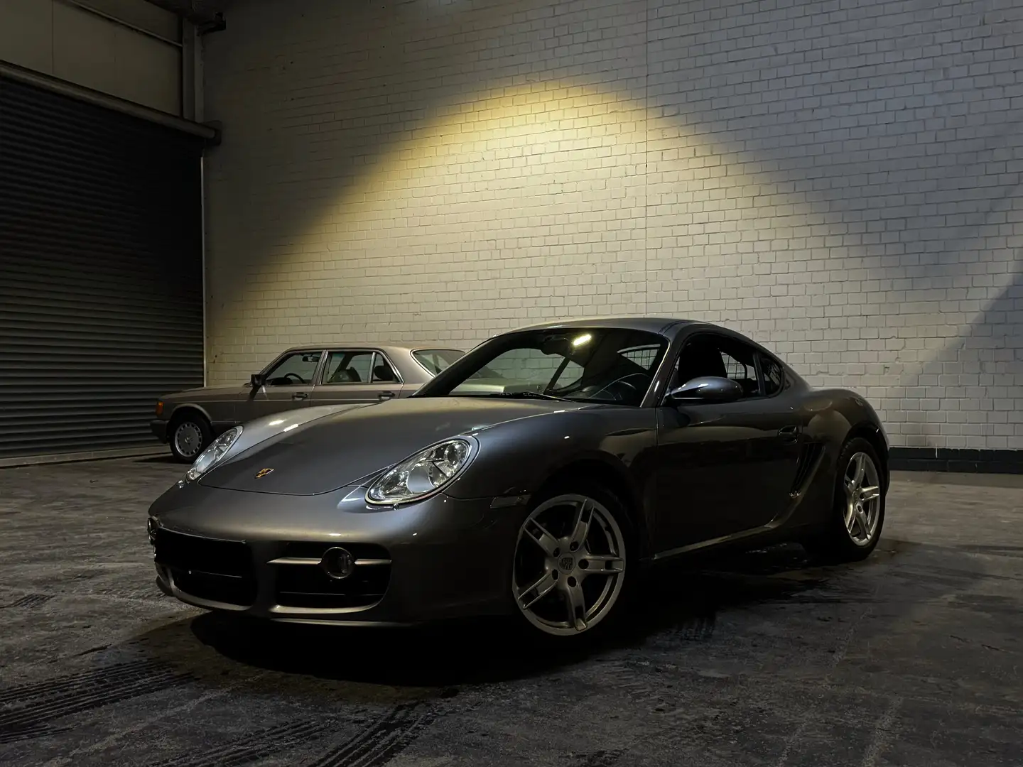 Porsche Cayman Leder Gris - 1