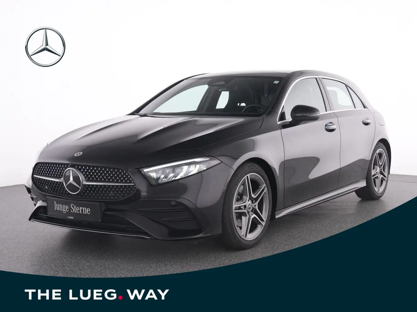 Mercedes-Benz A 200 d AMG+MBUXPrem+LED-HP+Pano+KeylGo+Amb+RFK+ Negru - 1