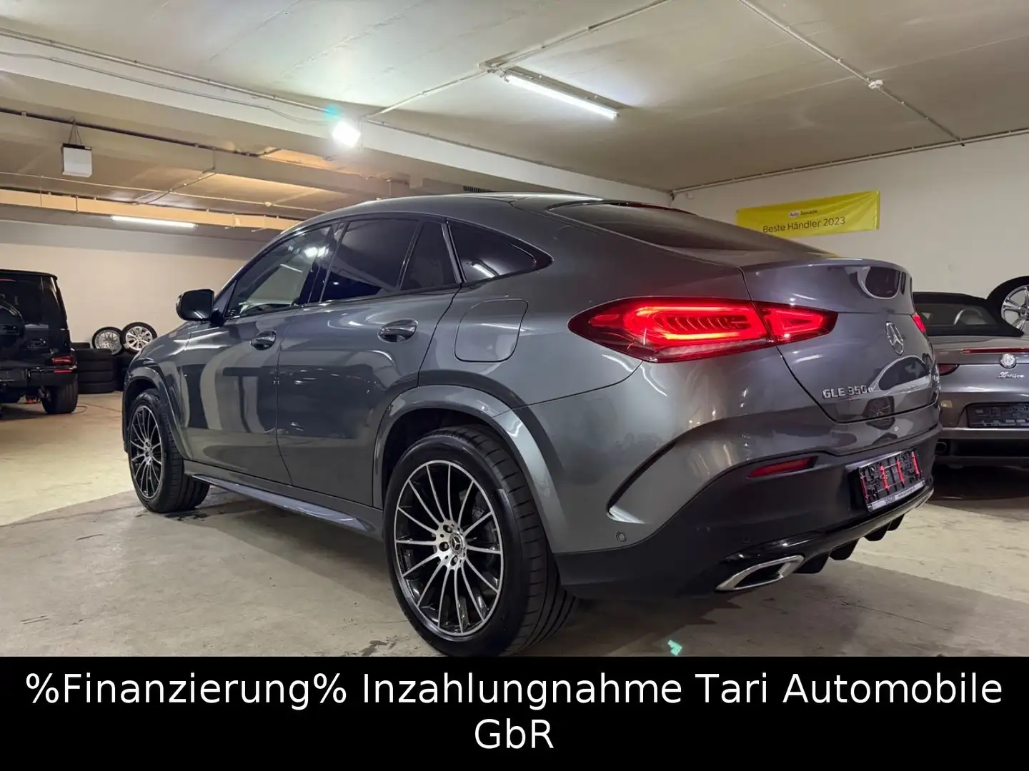 Mercedes-Benz GLE 350 e Coupe 4M AMG Night,Burmester,1.Hand,21" Grigio - 1