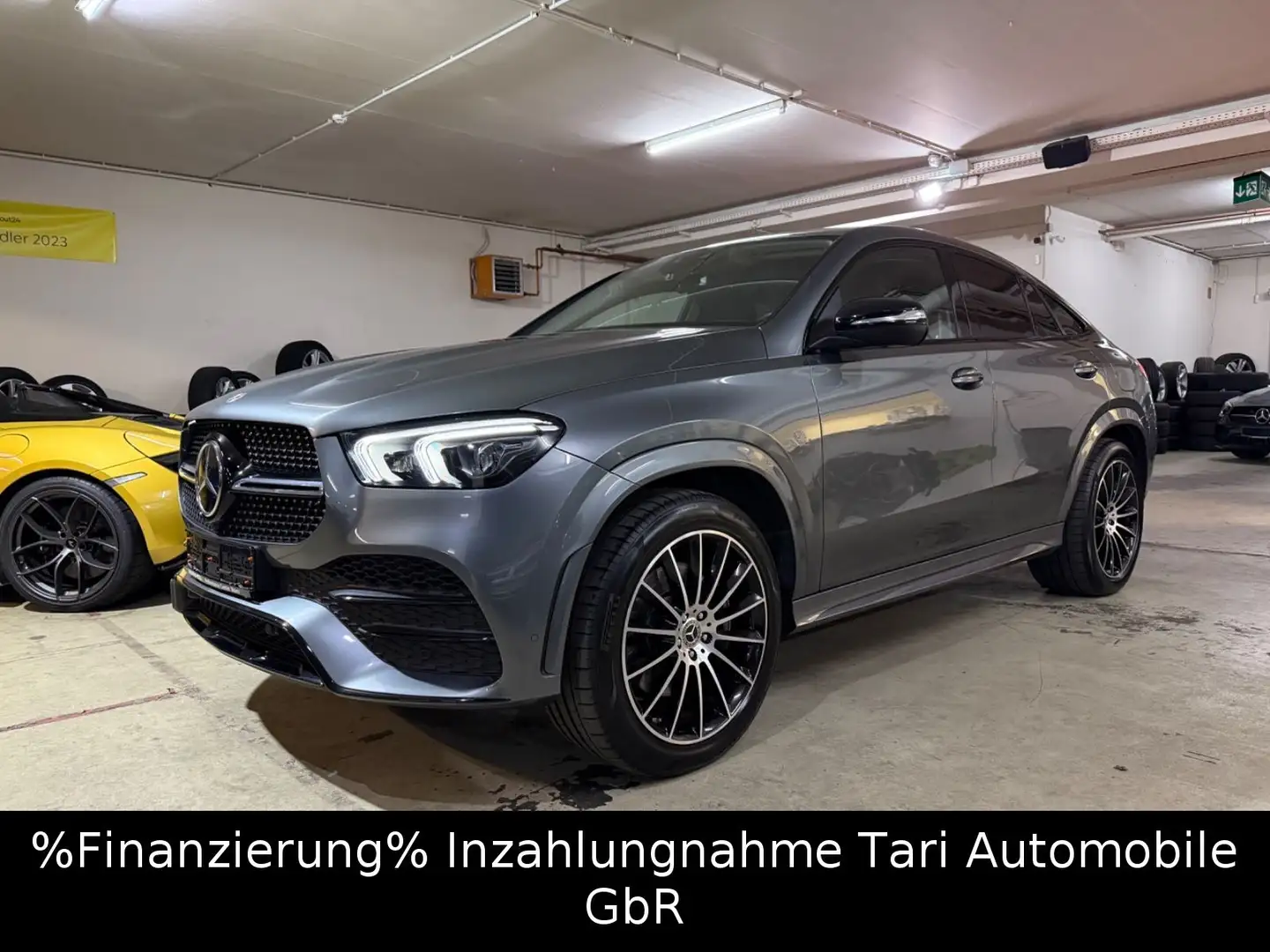 Mercedes-Benz GLE 350 e Coupe 4M AMG Night,Burmester,1.Hand,21" Grigio - 2