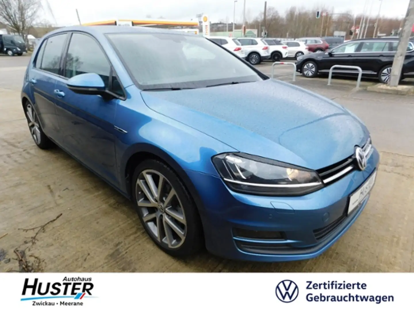 Volkswagen Golf VII Comfortline 1.2 TSI BMT *XENON,BLUETOOTH,SHZ* Blau - 1