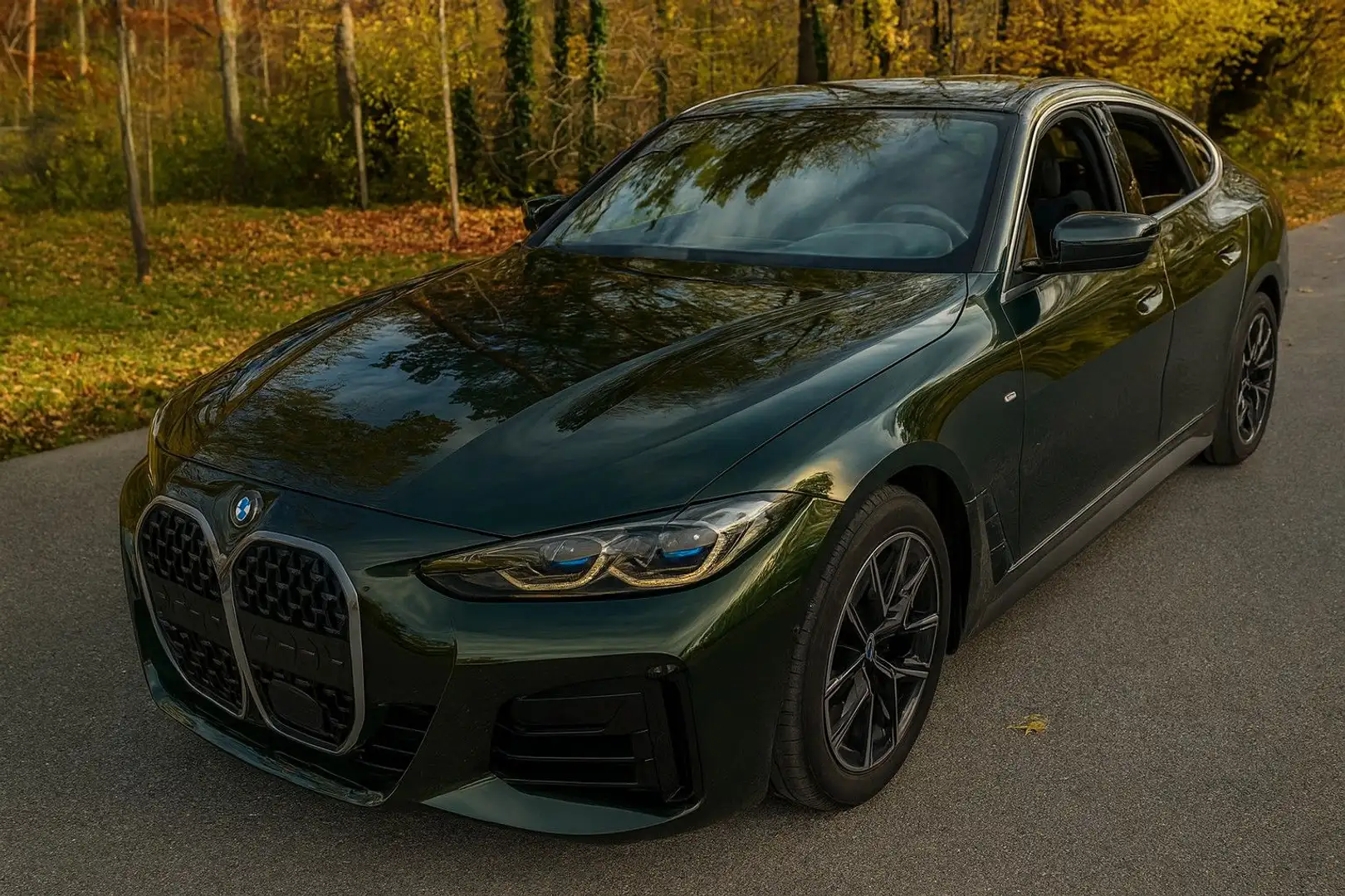 BMW 430 i Gran Coupe xDrive M Sport *Standheizung*1Hd Grün - 1