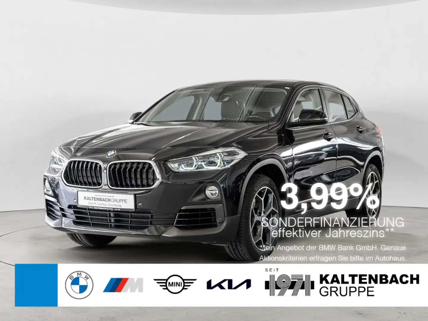 BMW X2 sDrive 18i Advantage LED NAVI KAMERA SHZ Schwarz - 1