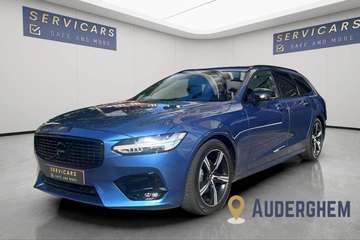 0484 49 55 12 | Volvo V90 2.0 D3 R-Design AdBlue Geartronic / Virtual Cockpit / Harman Kardon / Cam AR / GAR 12 MOIS