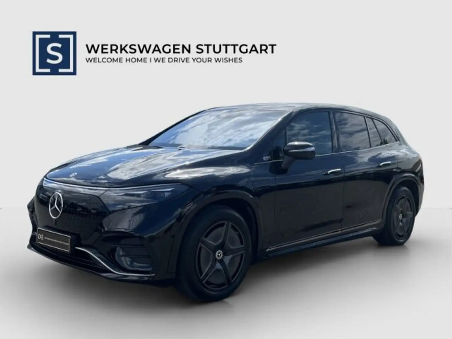 Mercedes-Benz EQS SUV EQS SUV 580 4M AMG Night Airmatic MASSAGE NP172 Zwart - 1