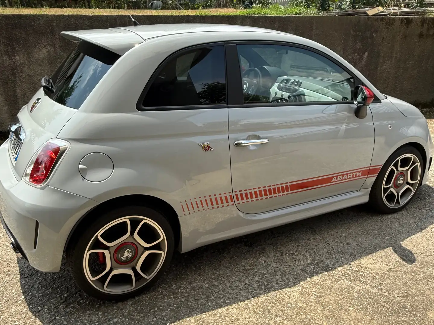 Abarth 500 1400 T.JET Grigio - 1
