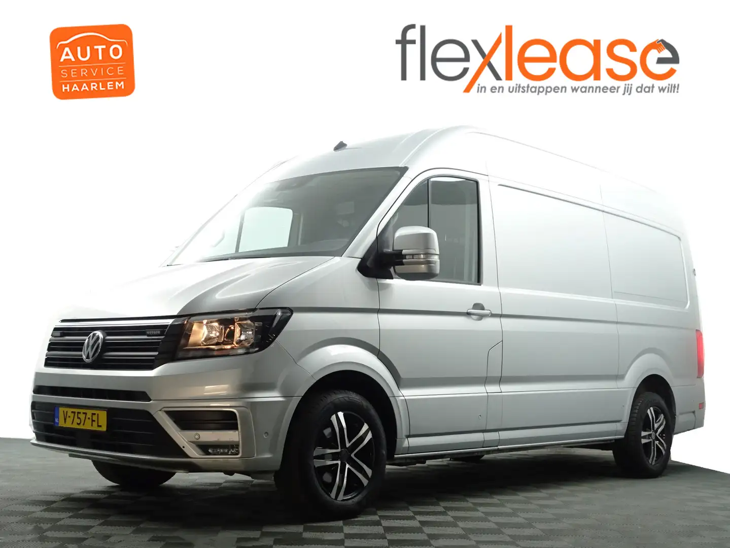 Volkswagen Crafter 35 2.0 TDI L3H3 Highline- 3 Pers, Ada Cruise, Came Grijs - 1