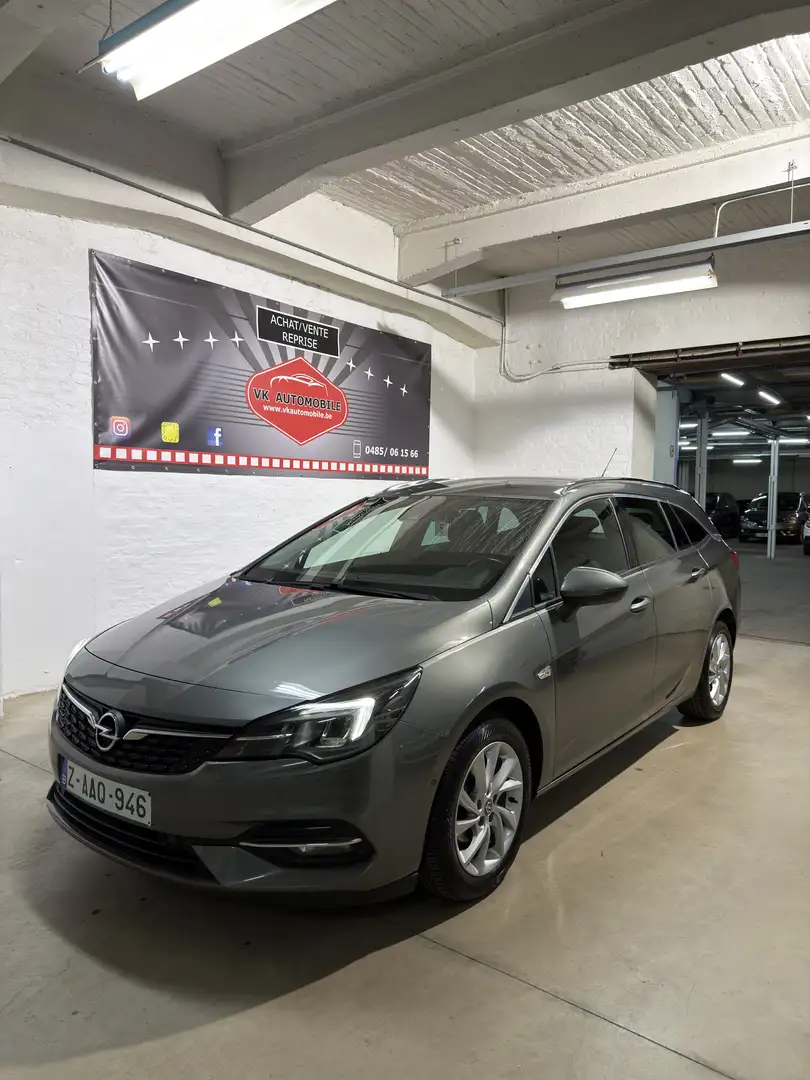 Opel Astra Astra Sports Tourer 1.5 Turbo D Edition 2020 S/S Grijs - 1