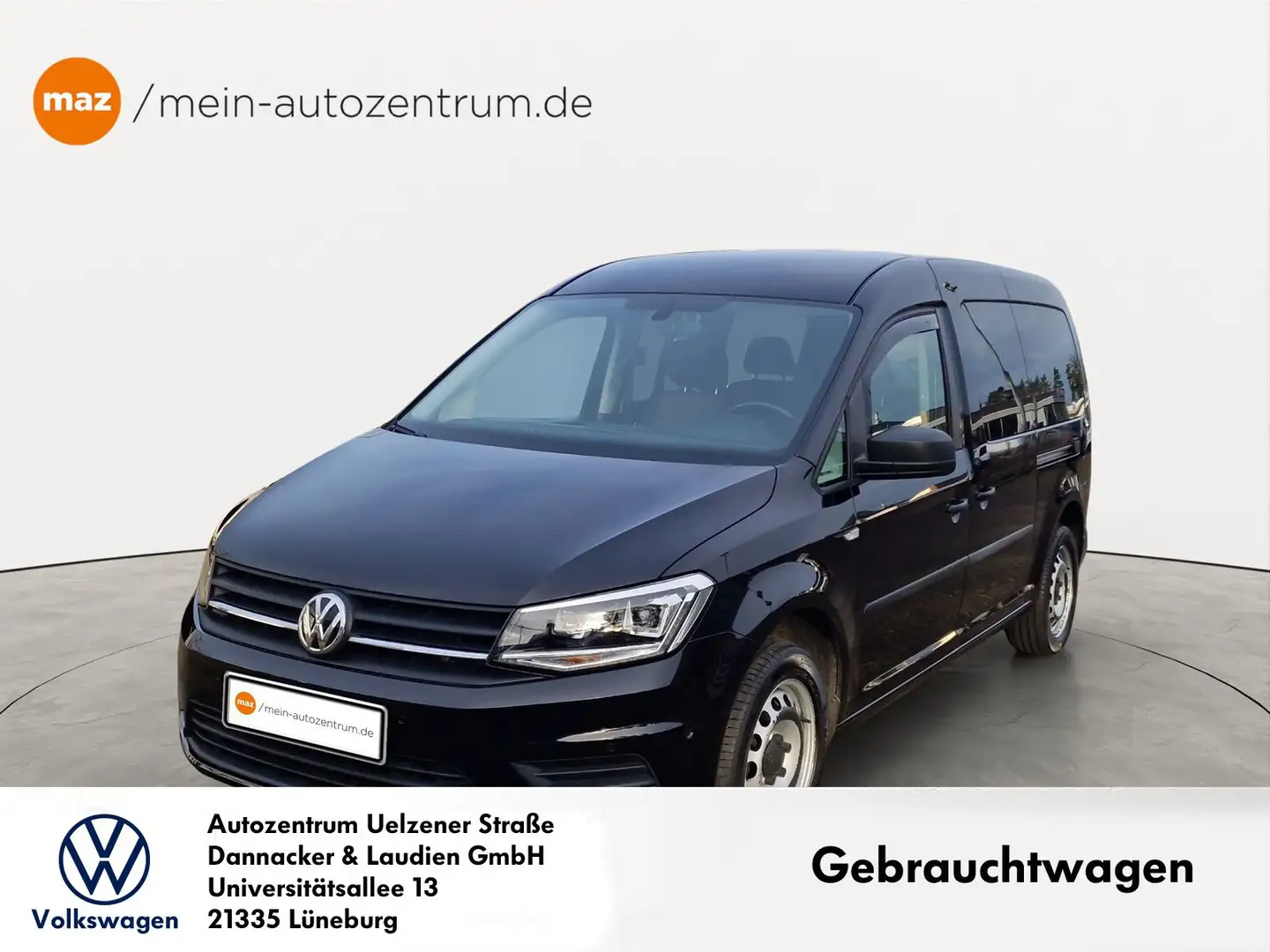 Volkswagen Caddy Maxi 2.0 TDI Bi-Xenon AHK Standh. Navi Klima Noir - 1