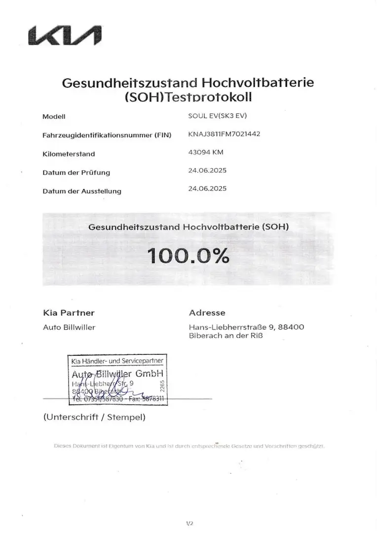 Kia Soul e- 64 kWh Spirit 3-ph., 452 km Reichweite Negru - 2
