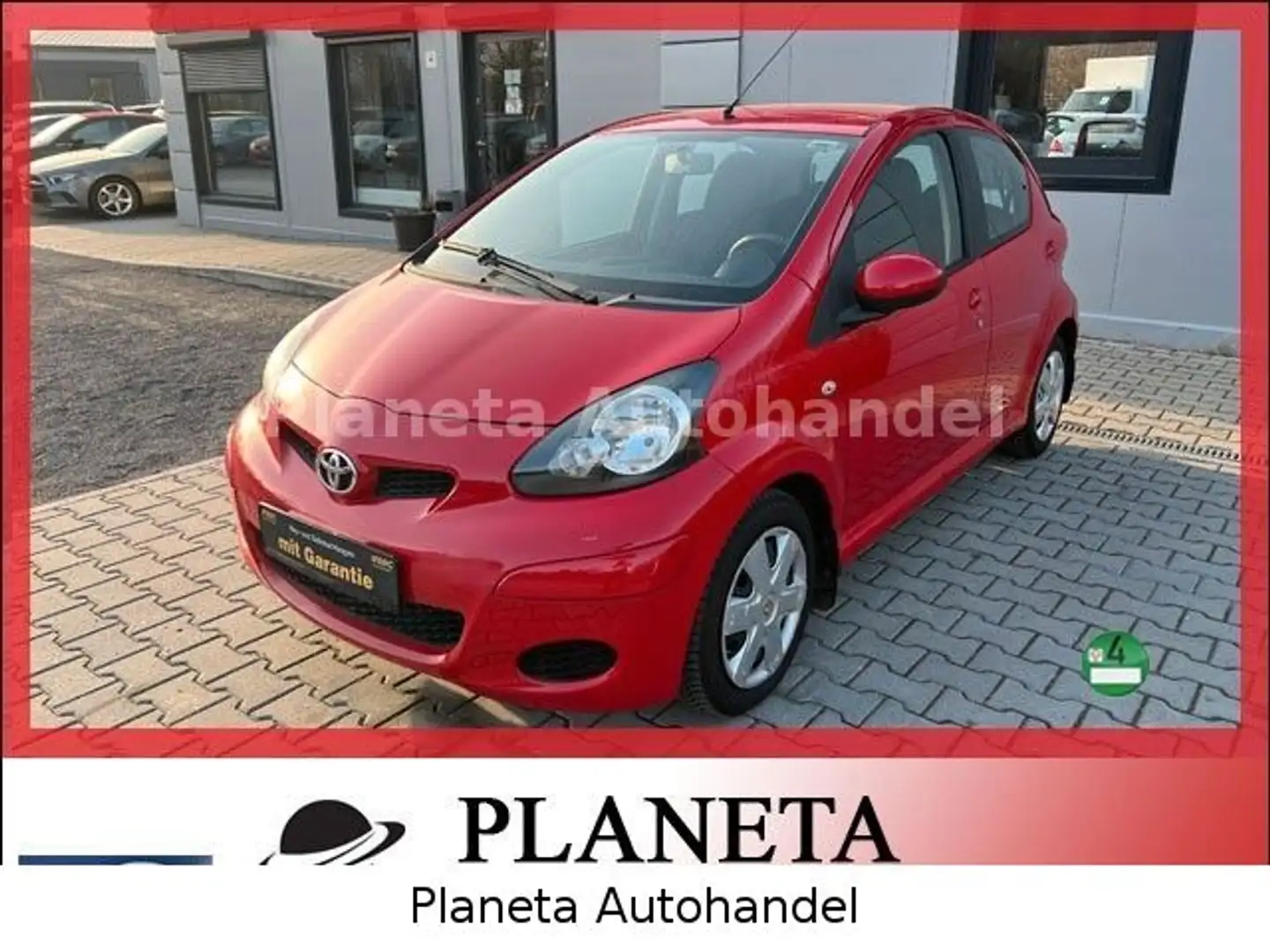 Toyota Sonstige Aygo AYGO Cool *1.HAND*KLIMA*HU/AU NEU*AHK* Rot - 1