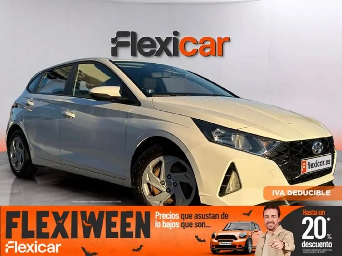 Hyundai i20 1.0 TGDI SLX 100 Blanco - 1