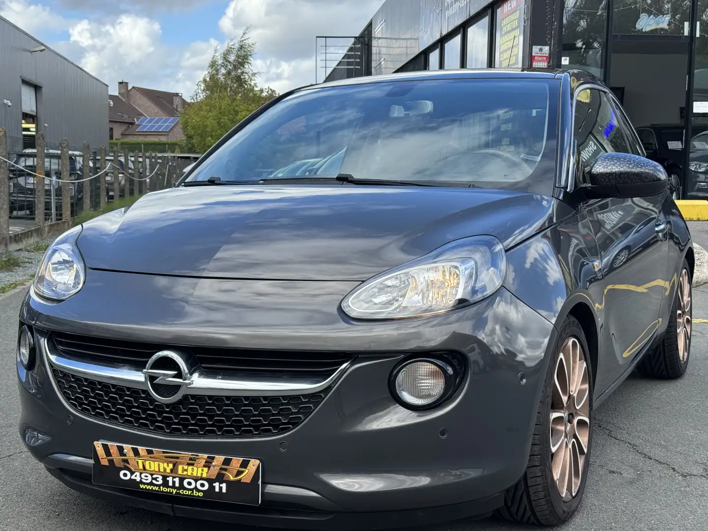 Opel Adam Adam 1.2i✅74000✅ toit panoramique, cuir Zwart - 2
