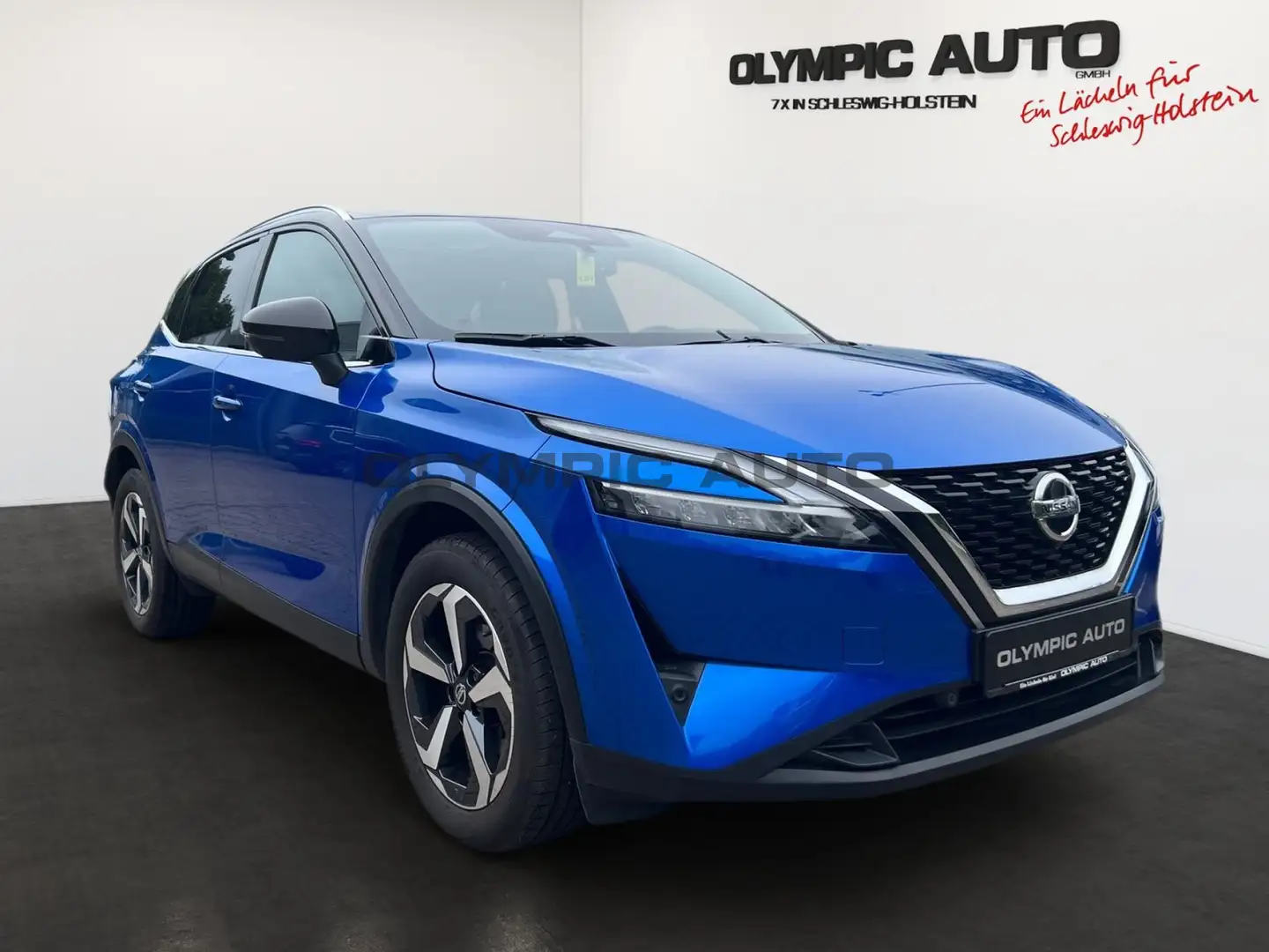 Nissan Qashqai 1.3 DIG-T Premiere Edition  360°CAM AHK Blau - 2