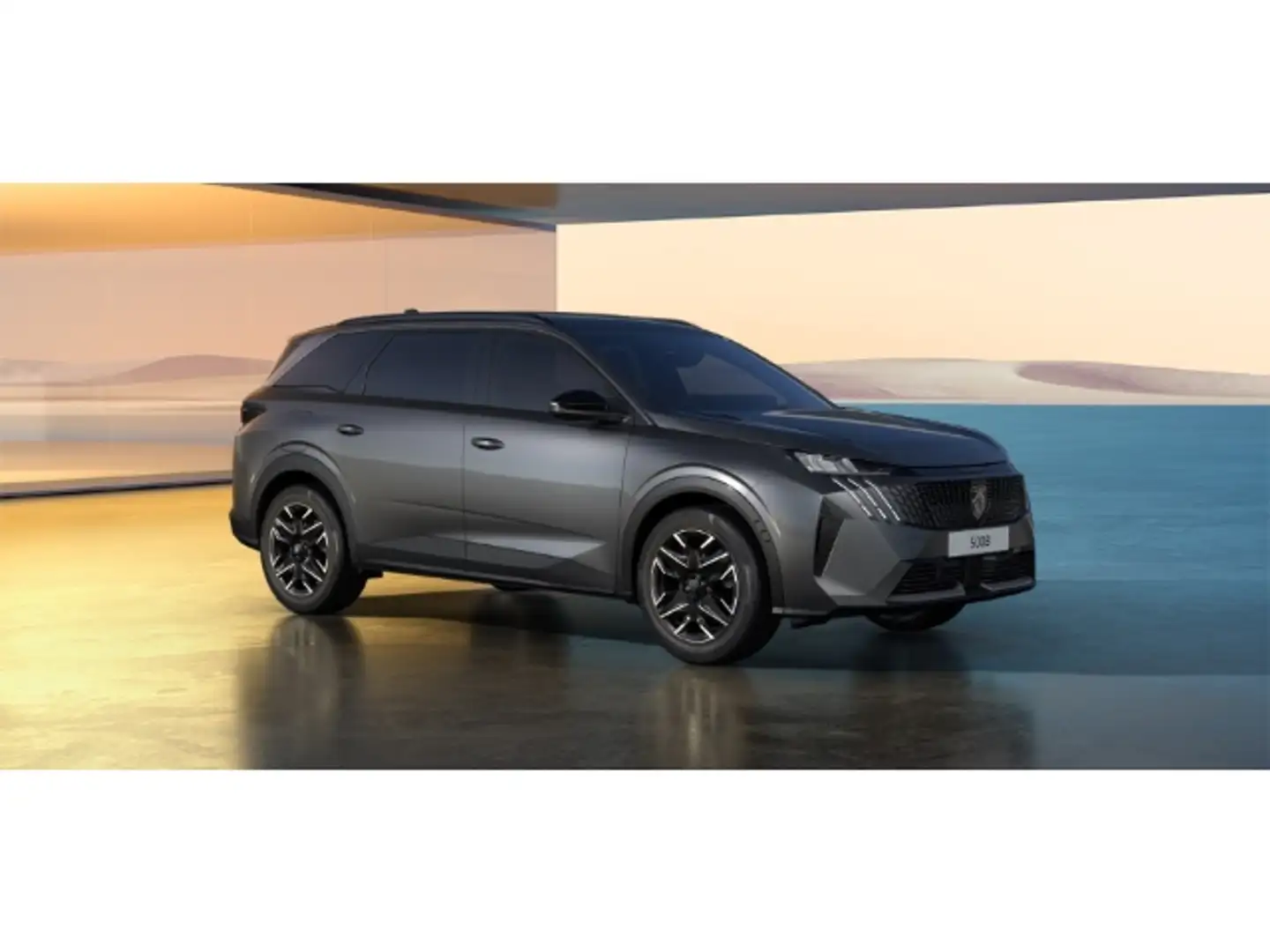 Peugeot 5008 Allure HYBRID 136 e-DSC6 +PANO+NAV+ACC+360'CAM+AHK Grau - 2