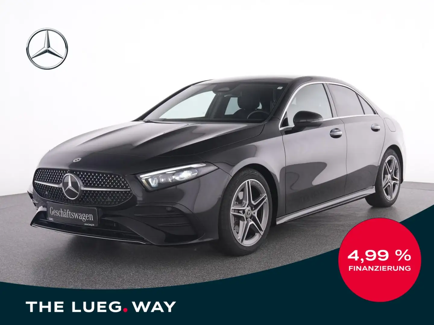 Mercedes-Benz A 180 Lim AMG+PANO+AHK+MBEAM+KEYGO+TOTW+RFK+PTS+ Schwarz - 1