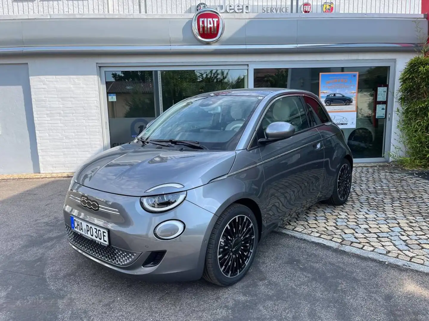 Fiat 500e 500E by Bocelli Grijs - 2