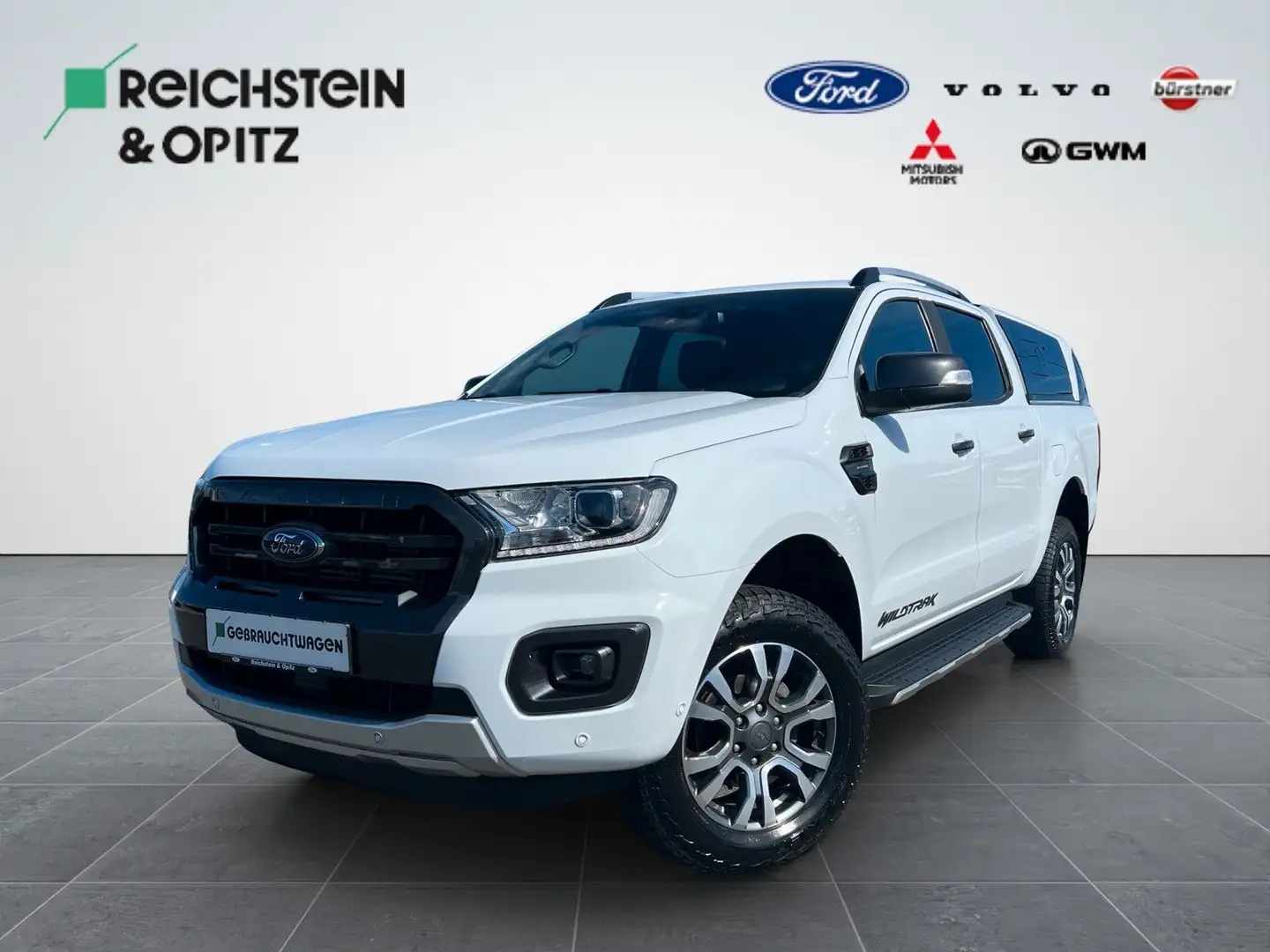 Ford Ranger Wildtrak Doppelkabine 4x4/Keyless/AHK Blanc - 1