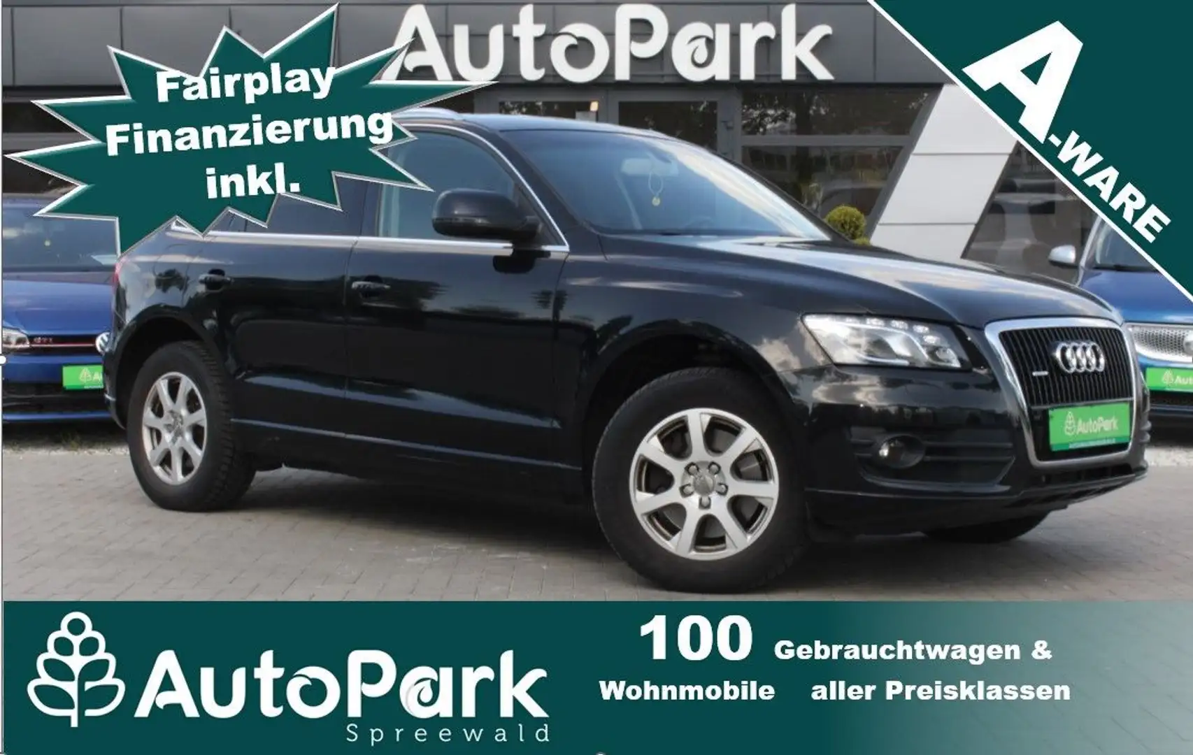 Audi Q5 3.0 TDI  QUATTRO mit /XENON/MMI/ISOFIX uvm. Schwarz - 1