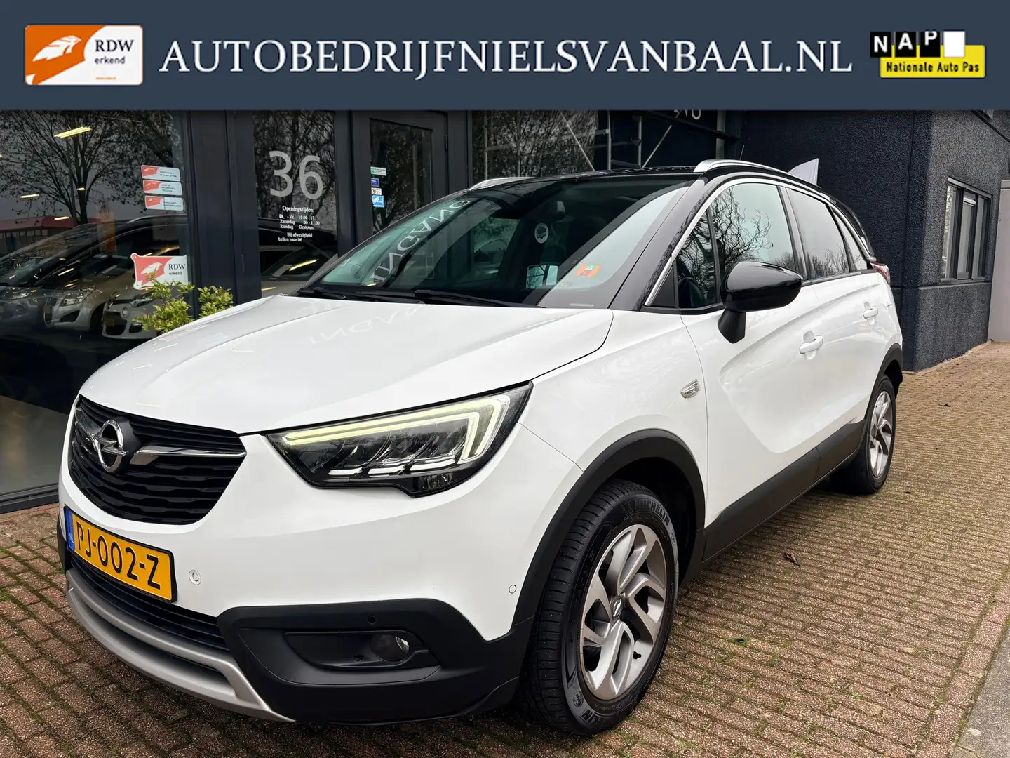 Opel Crossland X 1.2 Turbo Innovation Pano/Navi/Clima/Trekh. Blanc - 1