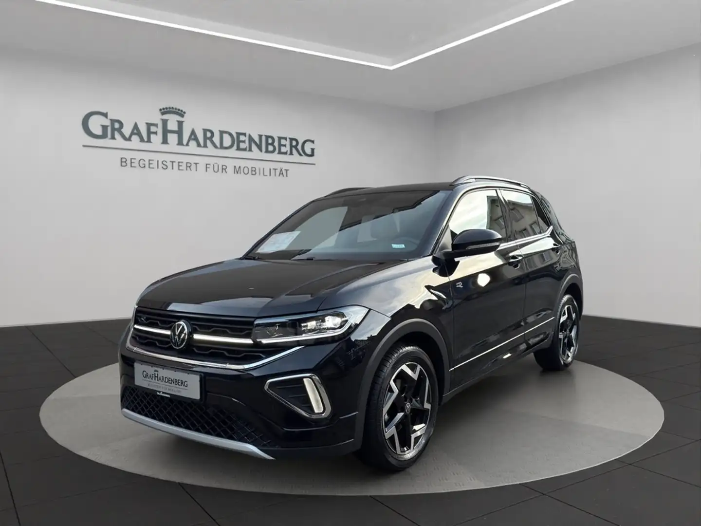 Volkswagen T-Cross R-Line 1.5 TSI DSG Navi AHK MatrixLED Schwarz - 1