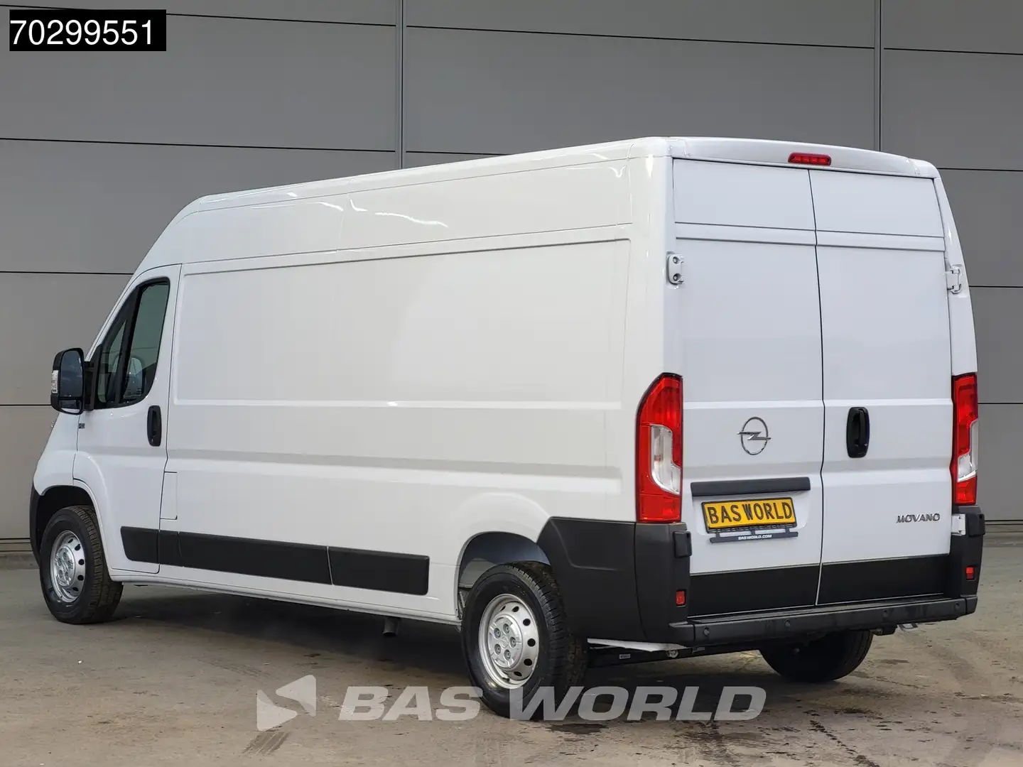 Opel Movano 140PK L3H2 Airco Cruise Parkeersensoren Euro6 L3 A Wit - 2