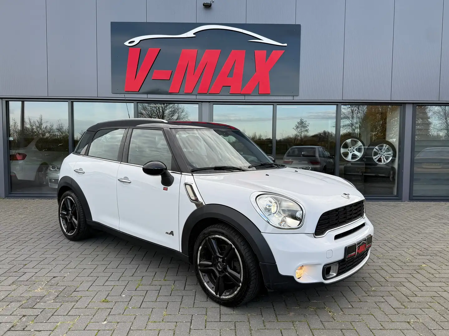 MINI Cooper S Countryman Mini 1.6 ALL4 Chili Xenon Navi Leder Clima Pdc Blanc - 2