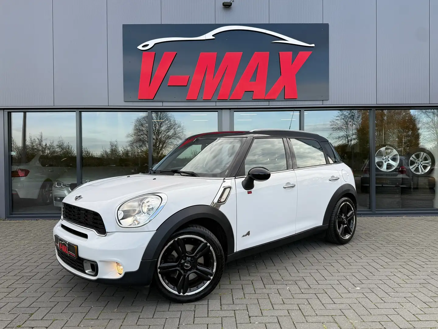 MINI Cooper S Countryman Mini 1.6 ALL4 Chili Xenon Navi Leder Clima Pdc Blanc - 1