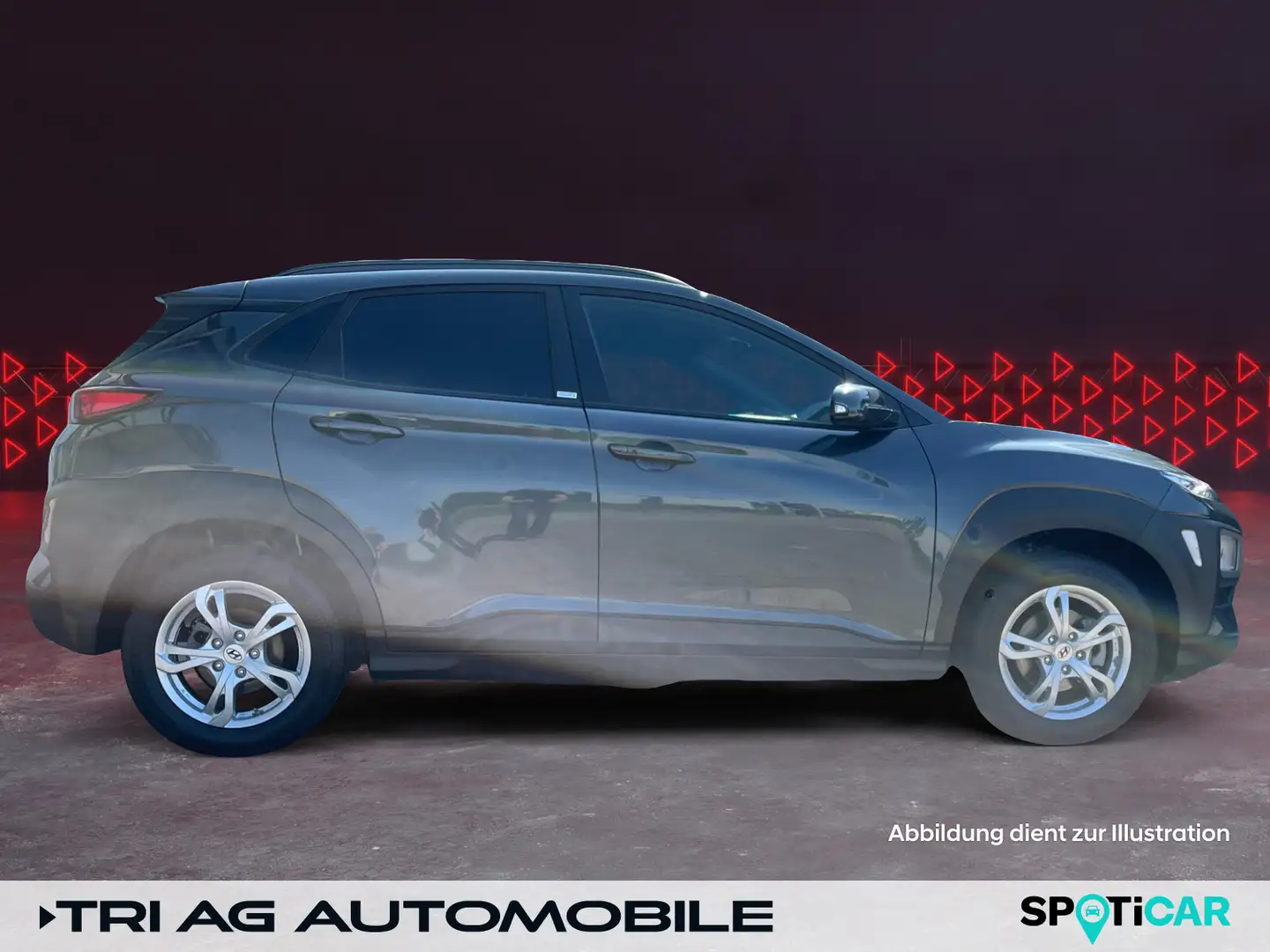 Hyundai KONA YES! Plus GRA PDC SHZ Navi Klimaautomatik R Gris - 2