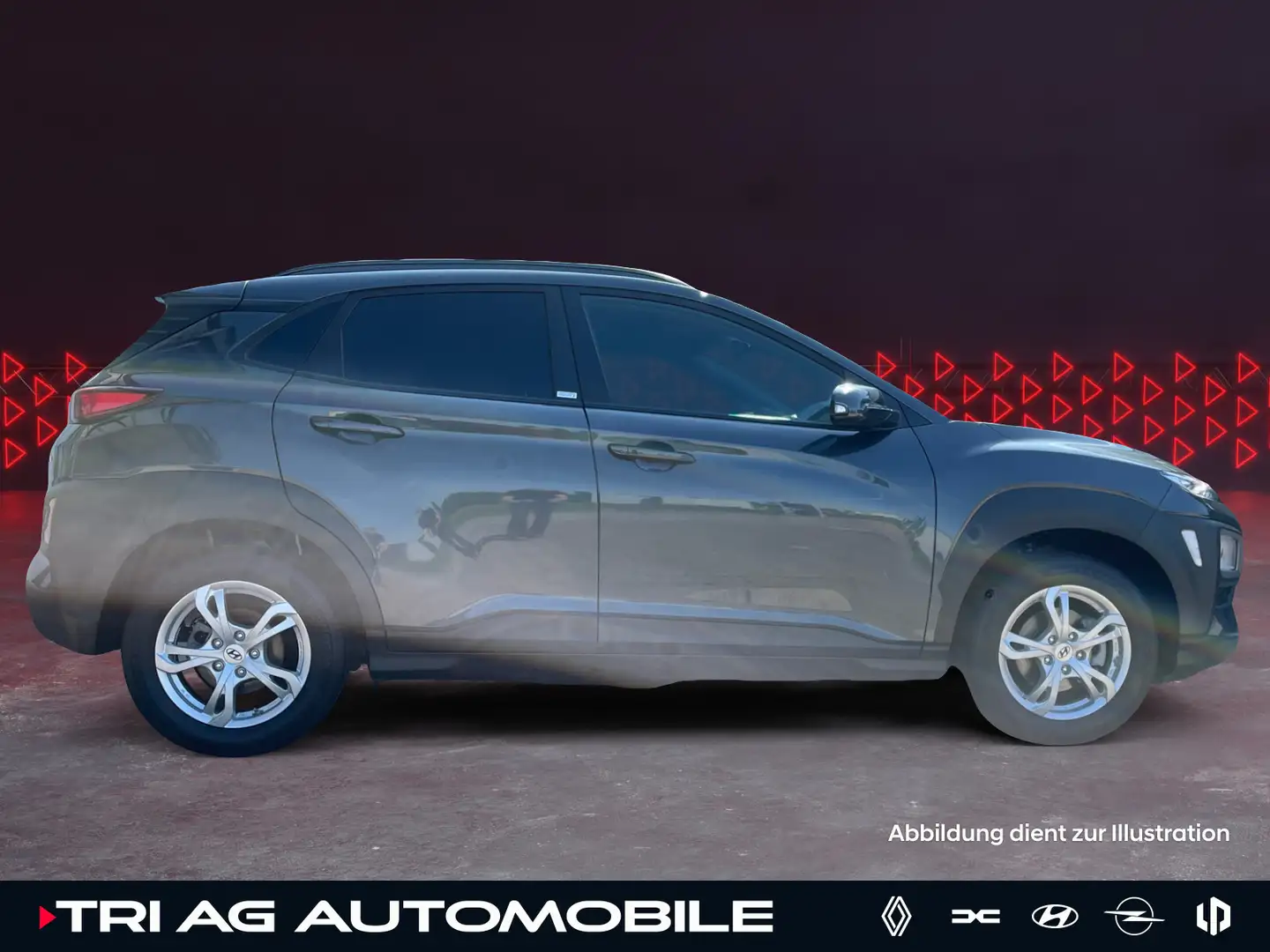 Hyundai KONA 1.0 T-GDI YES! Plus 2WD GRA PDC SHZ Navi Kl Grey - 2